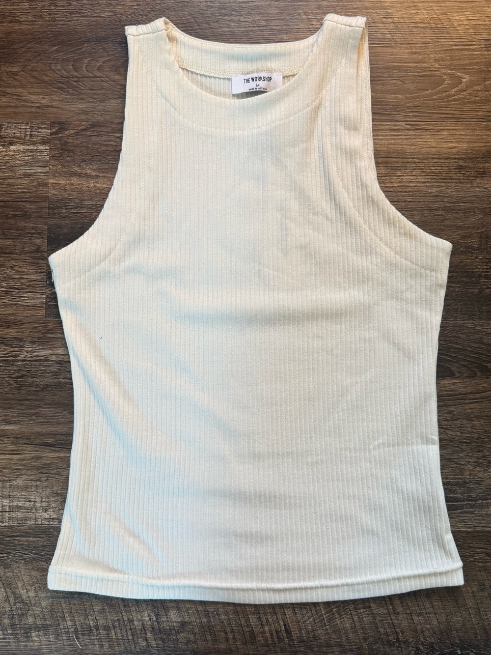The Workshop Underneath It All Top in Cream